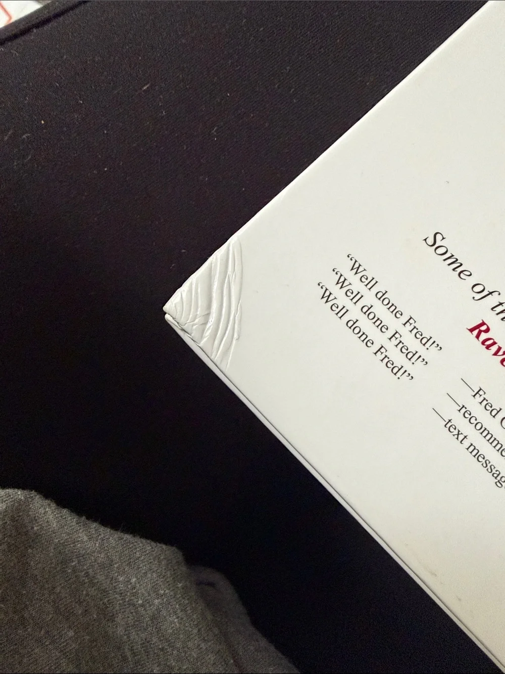 Decimals and Percents Book - White with Maroon Accents